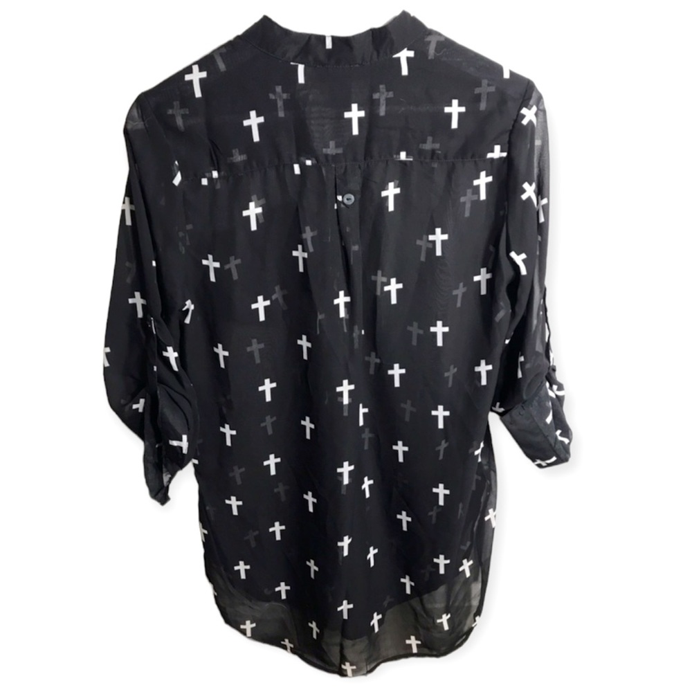 Cross Blouse - Picture 2 of 4